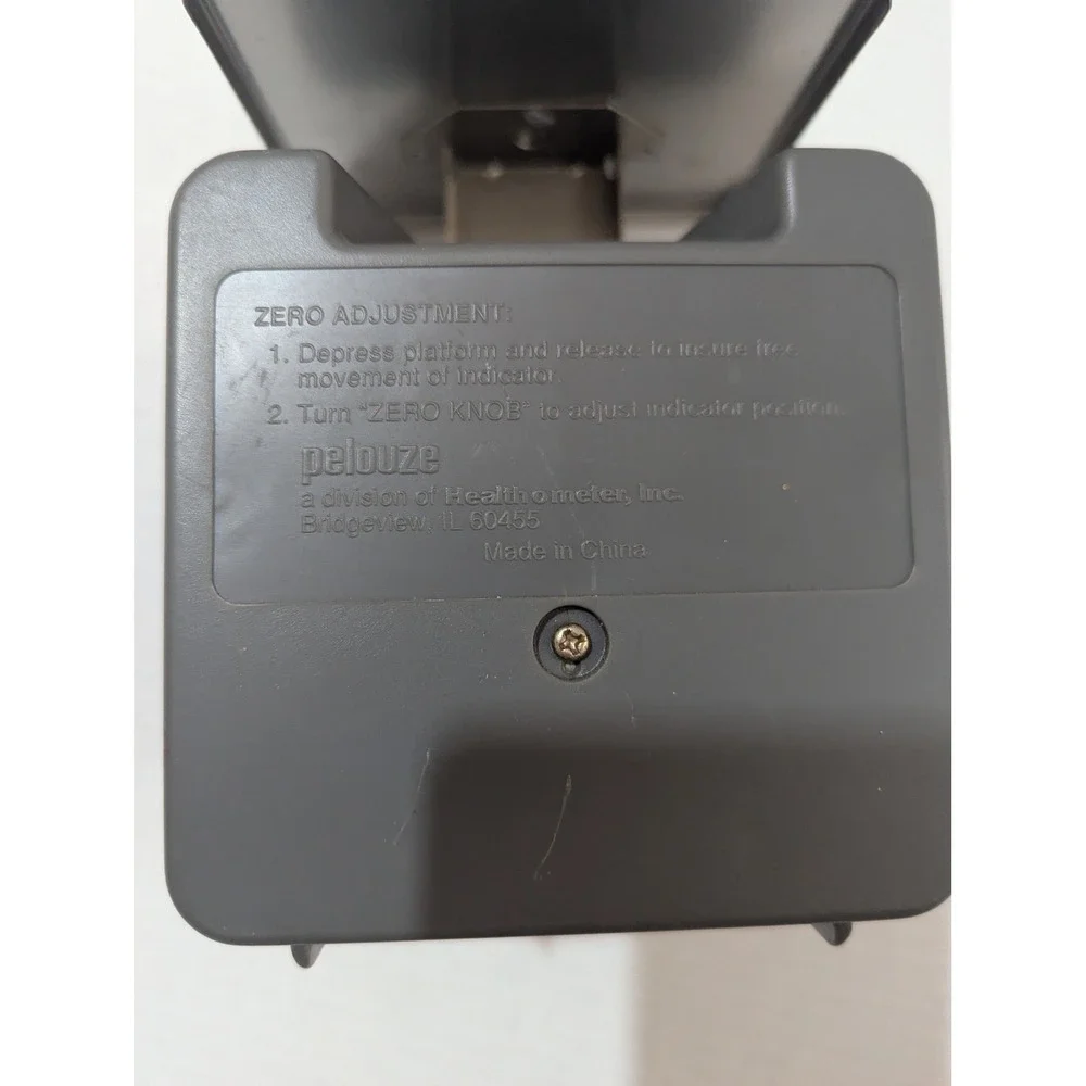 Pelouze Model K5 Mechanical Postal Scale 5 lb Capacity Gray Office Shipping